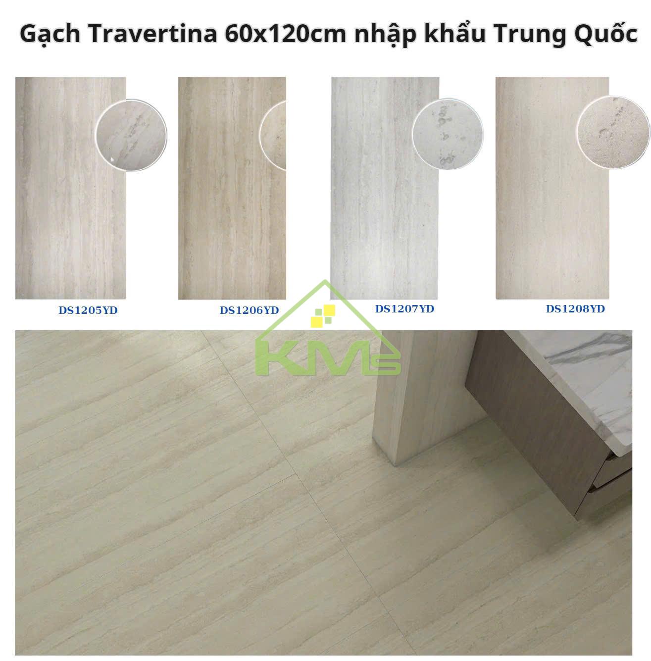 Gạch Travertine Gạch vân đá Travertine